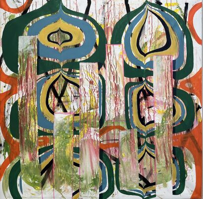 Nature Unframed II - a Paint Artowrk by Wagner Barbara
